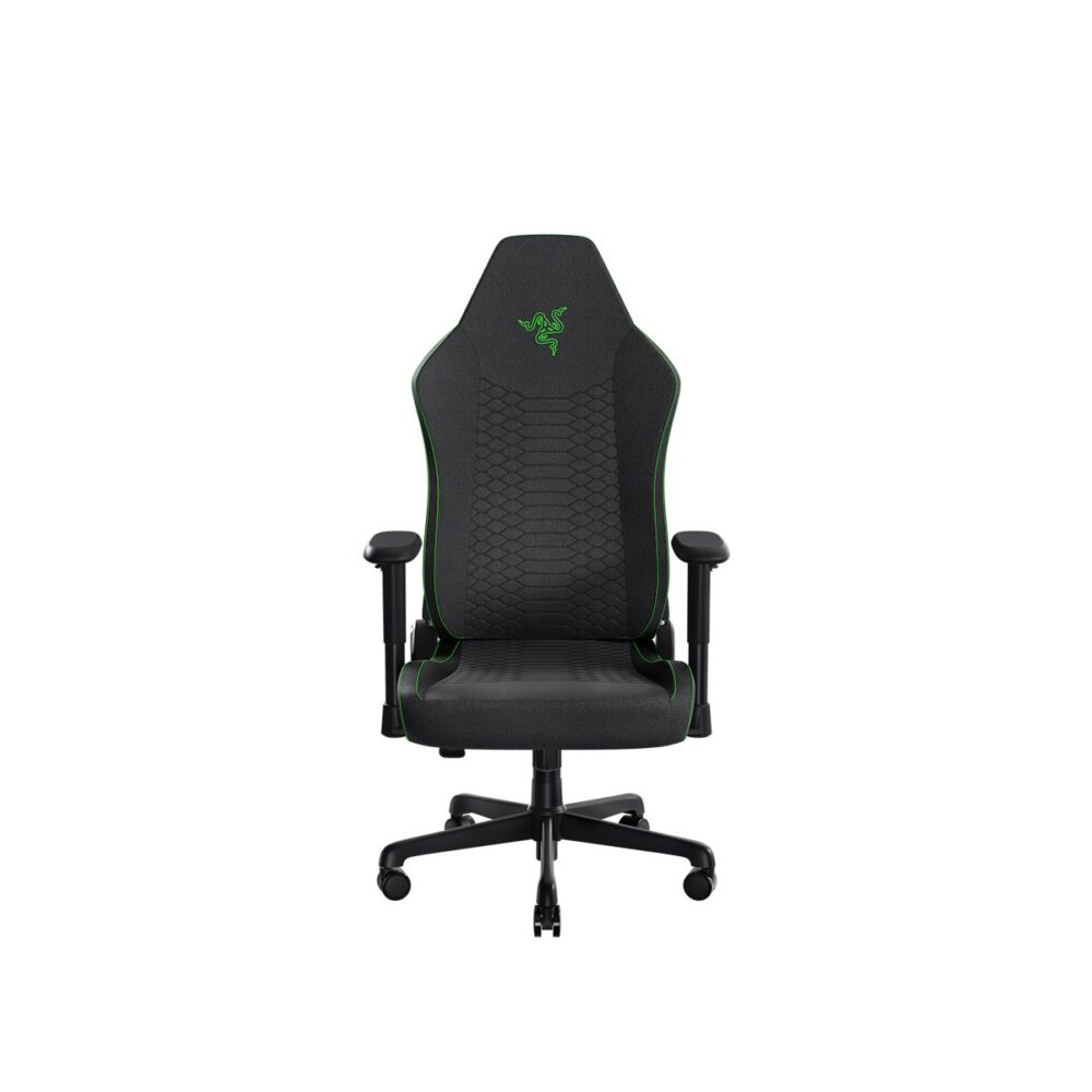 Razer ISKUR V2 X – Black – Gaming Chair – Lumbar Curve – Plus Fabric