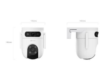 EzViz Outdoor Dual-lens Smart Home Security Camera H9c 3MP