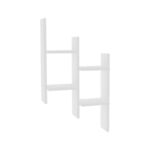 Ραφιέρα τοίχου Tabal σε λευκή απόχρωση 49.4x14.5x85εκ