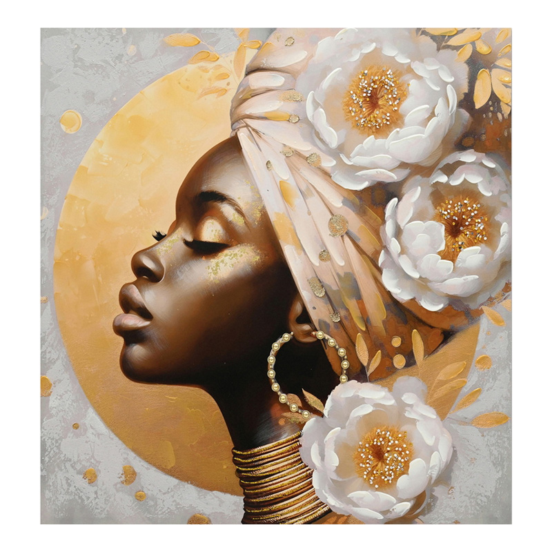 296-000070 Πίνακας σε καμβά Giara Ι Inart 100x3x100εκ