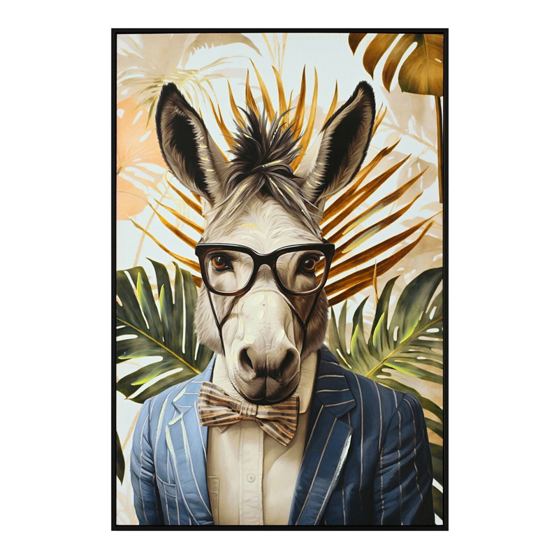 296-000082 Πίνακας σε καμβά Αsilas Ι Inart 62x4x92εκ