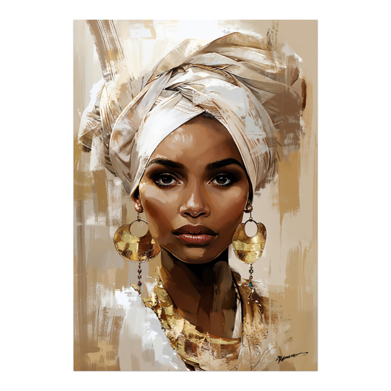 301-000042 Πίνακας σε καμβά Gazel Inart 70x3.5x100εκ