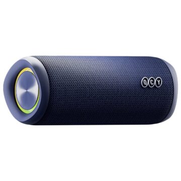 QCY SP7 Blue -  Portable Bluetooth Speaker w Stereo Sound 40W