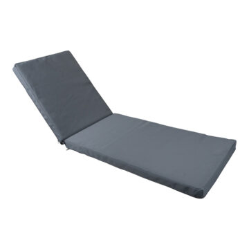 Μαξιλάρι Vertian textilene σε ανθρακί απόχρωση 194x58x7εκ