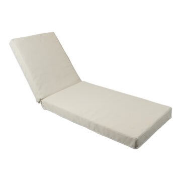 Μαξιλάρι Vertian textilene σε μπεζ απόχρωση 194x58x10εκ