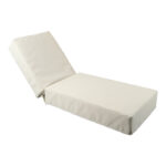 Μαξιλάρι Vertian textilene σε μπεζ απόχρωση 194x58x20εκ