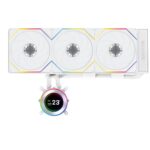 Lian Li HydroShift II LCD-C 360 RGB TL fan White - AIO CPU Liquid Cooler with TL RGB Fans