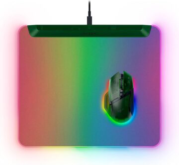 Razer FIREFLY V2 PRO Phantom Green - RGB GAMING MOUSEPAD - USB HUB - BACKLIT LIGHTING