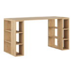 Γραφείο Colmar σε oak απόχρωση 140x60x75εκ