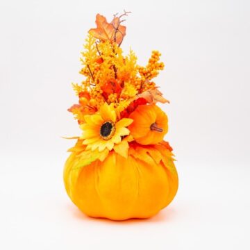 ΦΘΙΝΟΠΩΡΙΝΟ ΔΙΑΚΟΣΜΗΤΙΚΟ ΜΕ ΗΛΙOΤΡΟΠΙΟ ΚΑΙ ΦΥΛΛΟ ΣΦΕΝΔΑΜΟΥ