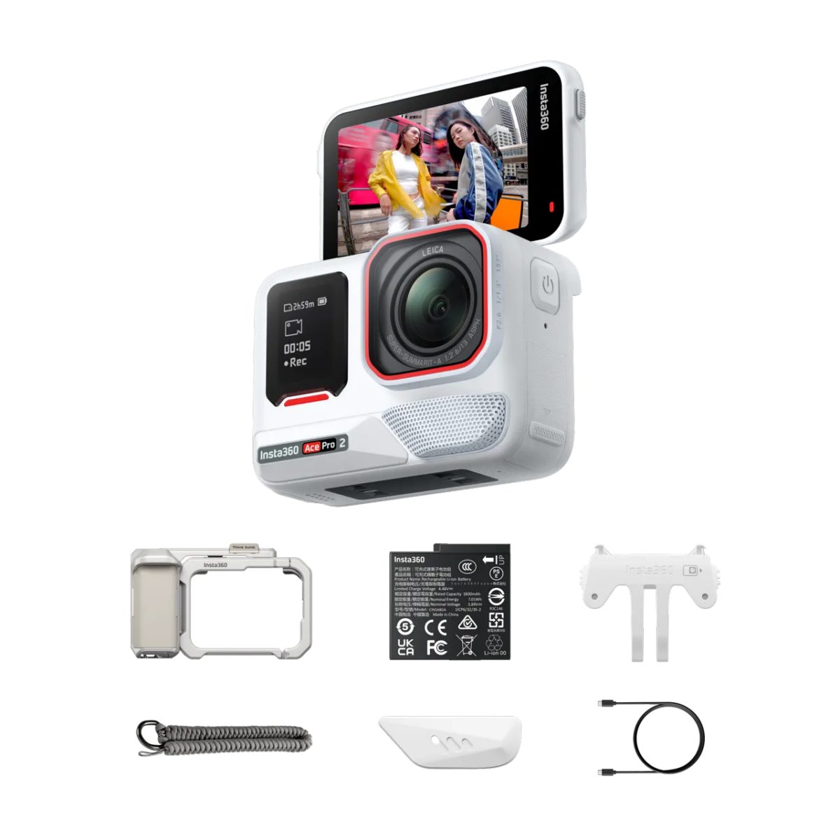 2962_ede35f72-777d-4d7d-8dd8-98e Insta360 Ace Pro 2 Xplorer Bundle (Arctic White)