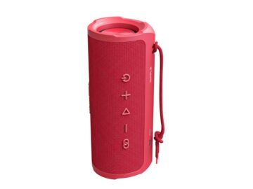 HiFuture Ripple Red Portable Bluetooth Speaker