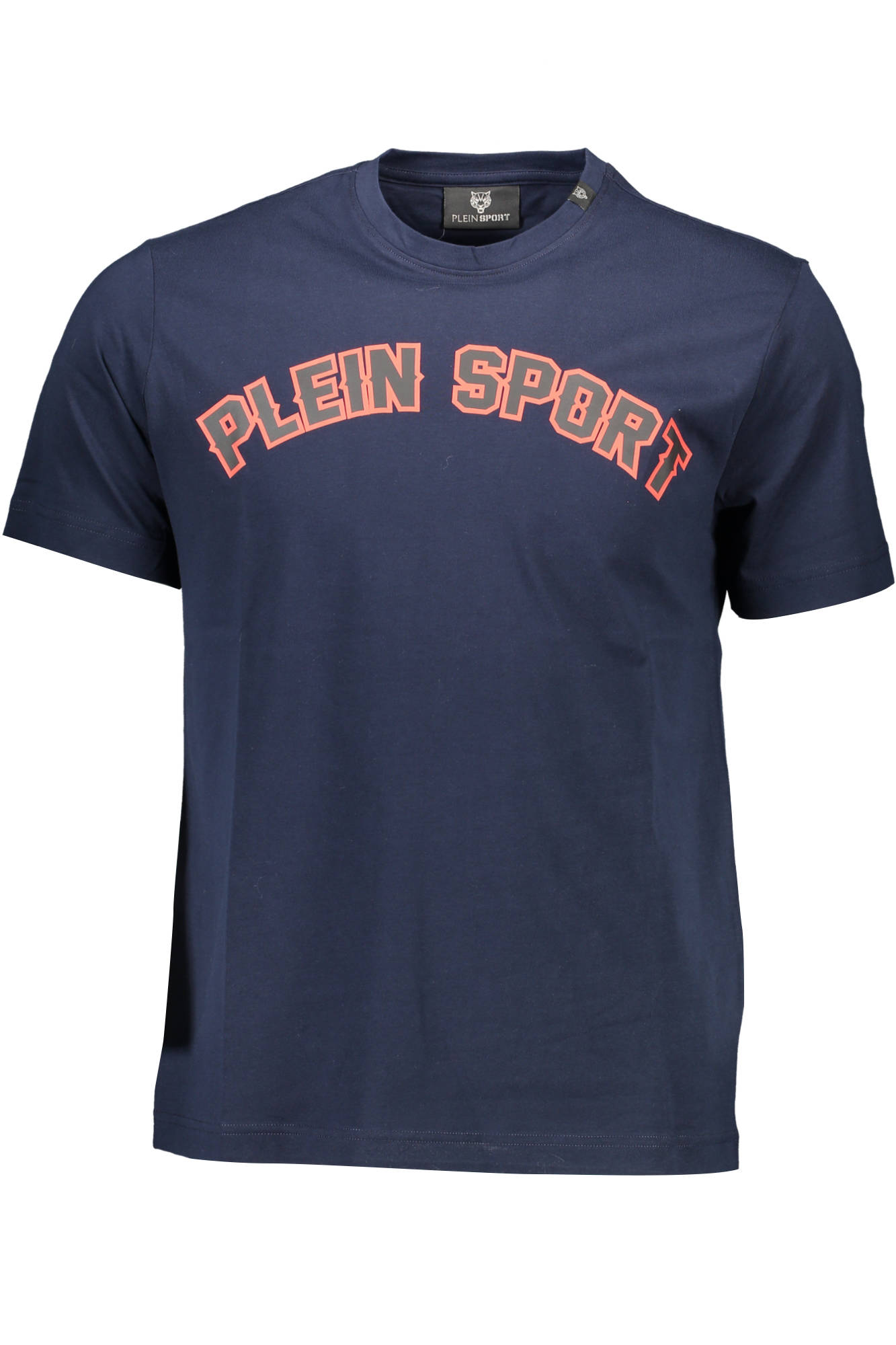 pleinsportt-shirtmanichecorteuomoblu-1
