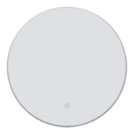 Καθρέπτης Led Lucox Inart pp-αλουμίνιο Φ60x3εκ