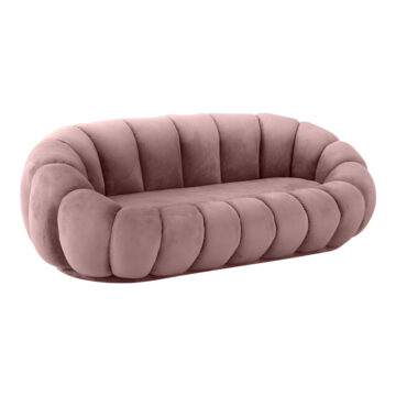 Καναπές Embrace βελούδο σε σάπιο μήλο απόχρωση 180x105x65εκ