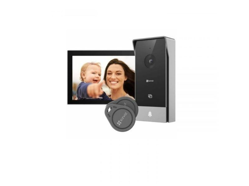 d7c264c1-03e0-44ac-852c-4ef4ea1ffa68 Ezviz Smart Home Video Doorphone 1080p 7-Inch Weatherproof (HP5)
