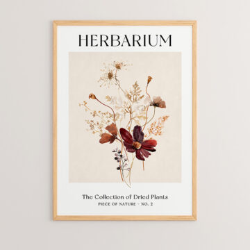 Πίνακας Herab με ψηφιακή εκτύπωση και πλαίσιο 33x1.5x48εκ