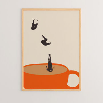 Πίνακας Jany με ψηφιακή εκτύπωση και πλαίσιο 33x1.5x48εκ