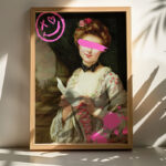 Πίνακας Elenda με ψηφιακή εκτύπωση και πλαίσιο 70x2x50εκ