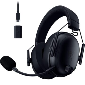Razer BLACKSHARK V3 Black - Wireless Gaming Headset - 70h Battery - 2.4GHz/BT/USB - PC/PS5/Switch