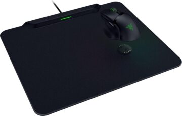Razer Hyperflux V2 Hard - Wireless Charging Puck - Gaming Mousepad - Anti-Slip Rubber Base